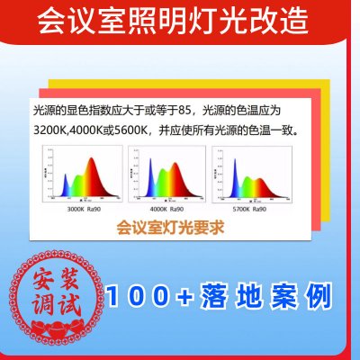 会议室照明灯改造